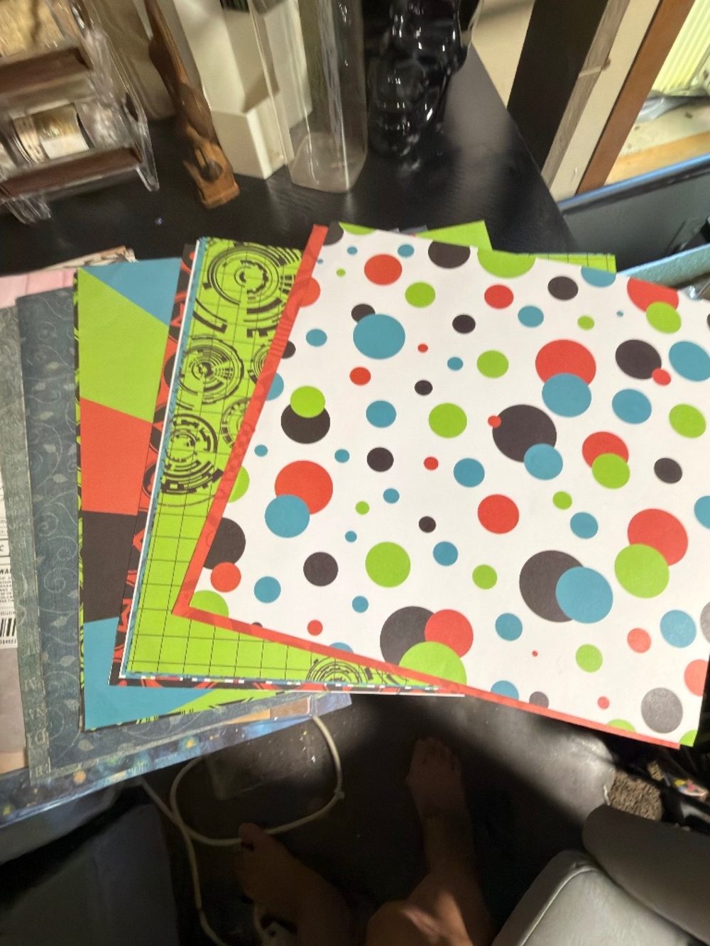 Scrapbook/journal mystery box